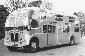Foden PVFE6 Mann Egerton Crellin Duplex (HD20/25C) '1951